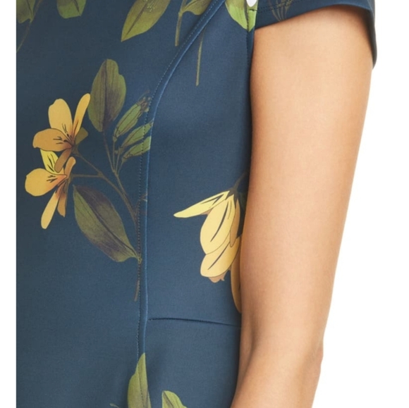 🍒NWT🍒 TED BAKER GALLAH SKATER DRESS - Picture 3 of 5